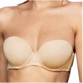 thumbnail image 1 of SMihono Women's Push Up Strapless Bra Thick Padded Underwire Convertible Multiway Bras Removable Shoulder Strap Daily Bra Khaki 6, 1 of 3