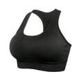 thumbnail image 1 of SMihono Women's Racerback Sports Bras High Impact/Medium Support Activewear Fitness Workout Yoga Tank Tops Black 16, 1 of 8
