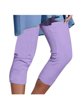 MriMa Organic Cotton Yoga Pants with Balloon Fit, Elasticated Waistband,  Side Pockets, and Breathable Stretch for Women & Girls- Vibrant Purple