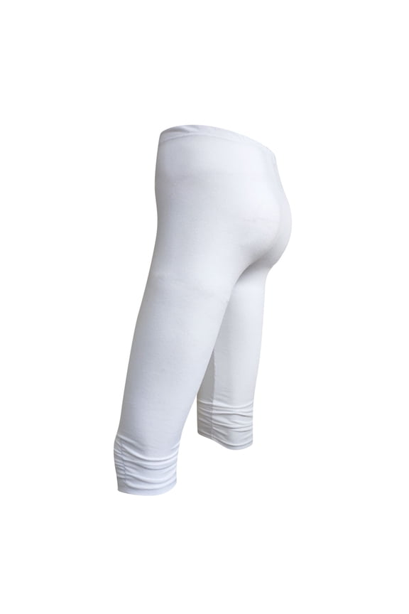 Womens Fashion Womens Leggings Fitness Running Solid Sports Yoga Capris Pants 2023 Trendy Summer Autumn Holiday Leggings Yoga Stretch Pants Cargo Capris White 6