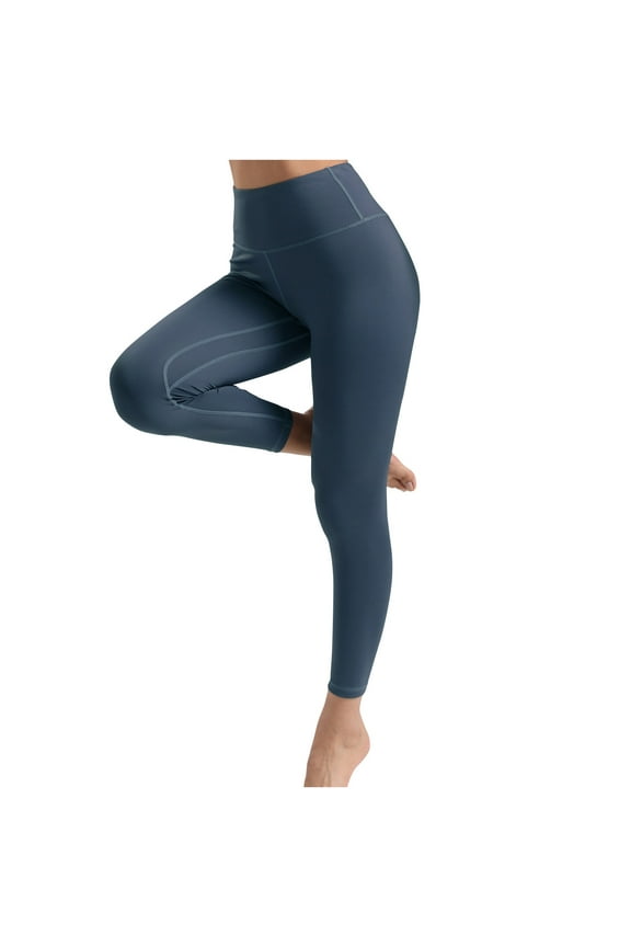 Womens Omen High Waisted Leggings Lifting Pants Bubble Hip Exercise Yoga Pants 2023 Trendy Summer Autumn Holiday Leggings Yoga Stretch Pants Cargo Trousers Blue 10