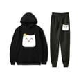 thumbnail image 1 of SMii7Y Hoodie Jogger Pant 2 Piece Suit Fashion Sweatshirt&Trousers 2 Pieces Sets, 1 of 2