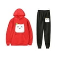 thumbnail image 1 of SMii7Y Hoodie Jogger Pant 2 Piece Suit Fashion Sweatshirt&Trousers 2 Pieces Sets, 1 of 2