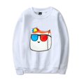 thumbnail image 1 of SMii7Y Merch Long Sleeve Cute Funny Logo Trendy Pullover Unisex Fashion Streetwear, 1 of 2