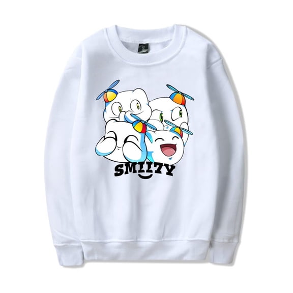 SMii7Y Merch Long Sleeve Funny New Logo Trendy Pullover Unisex Fashion Streetwear Sports Tops