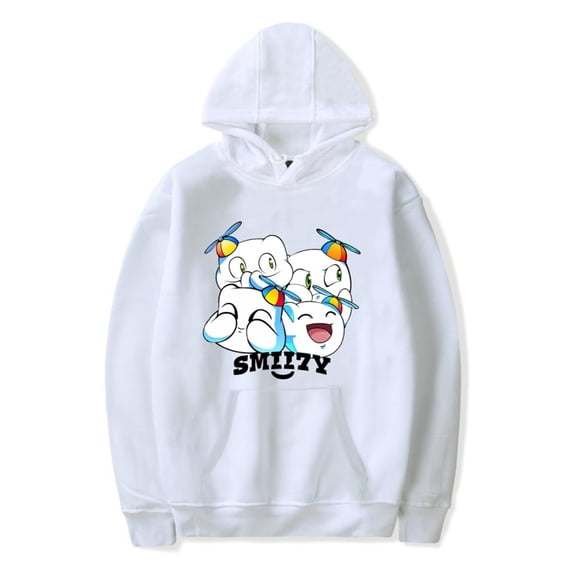 SMii7Y Merch Pullover Casual Hoodies Unisex Fashion Pocket Long Sleeve Streetwear