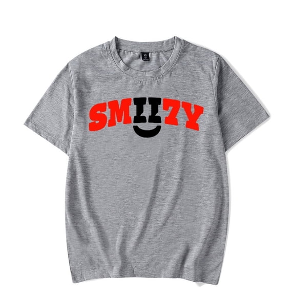 SMii7Y Merch T-shirt Fashion Casual Summer Trend 2025 Print Logo Street Short-sleeved Top Tee