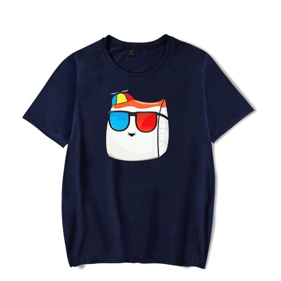 SMii7Y Merch T-shirts Summer Short Sleeve T-shirt Unisex Fashion Crew Neck Tee Tops