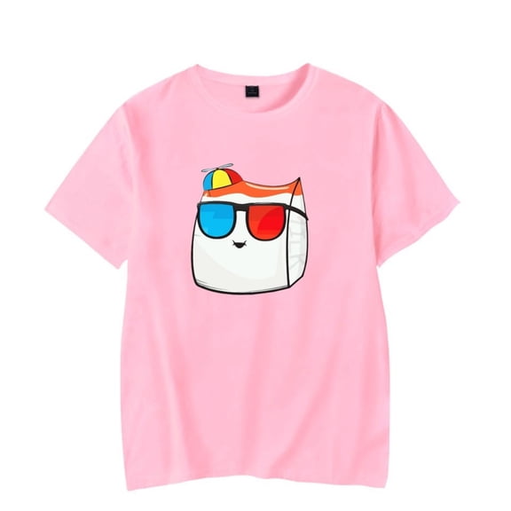 SMii7Y Merch T-shirts Summer Short Sleeve T-shirt Unisex Fashion Crew Neck Tee Tops