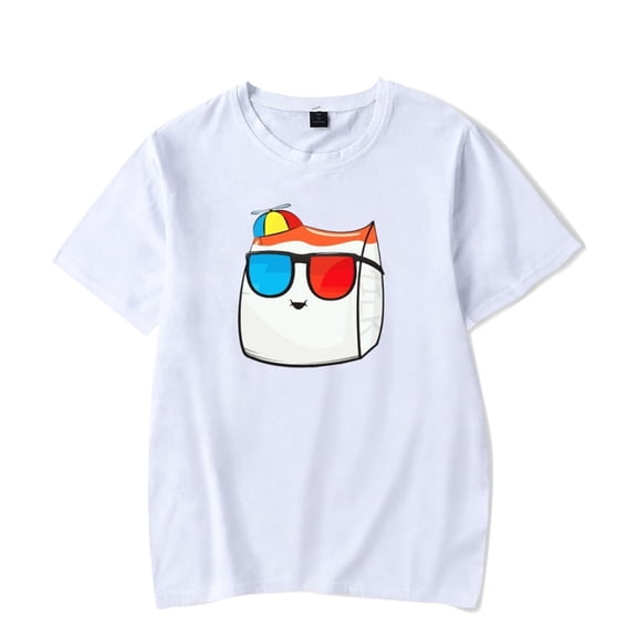 SMii7Y Merch T-shirts Summer Short Sleeve T-shirt Unisex Fashion Crew Neck Tee Tops