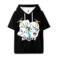 thumbnail image 1 of SMii7Y logo Hooded Short Sleeve Casual Fashion Tops Funny Hoodies Men Women Shirt, 1 of 2