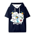 thumbnail image 1 of SMii7Y logo Hooded Short Sleeve Casual Fashion Tops Funny Hoodies Men Women Shirt, 1 of 2