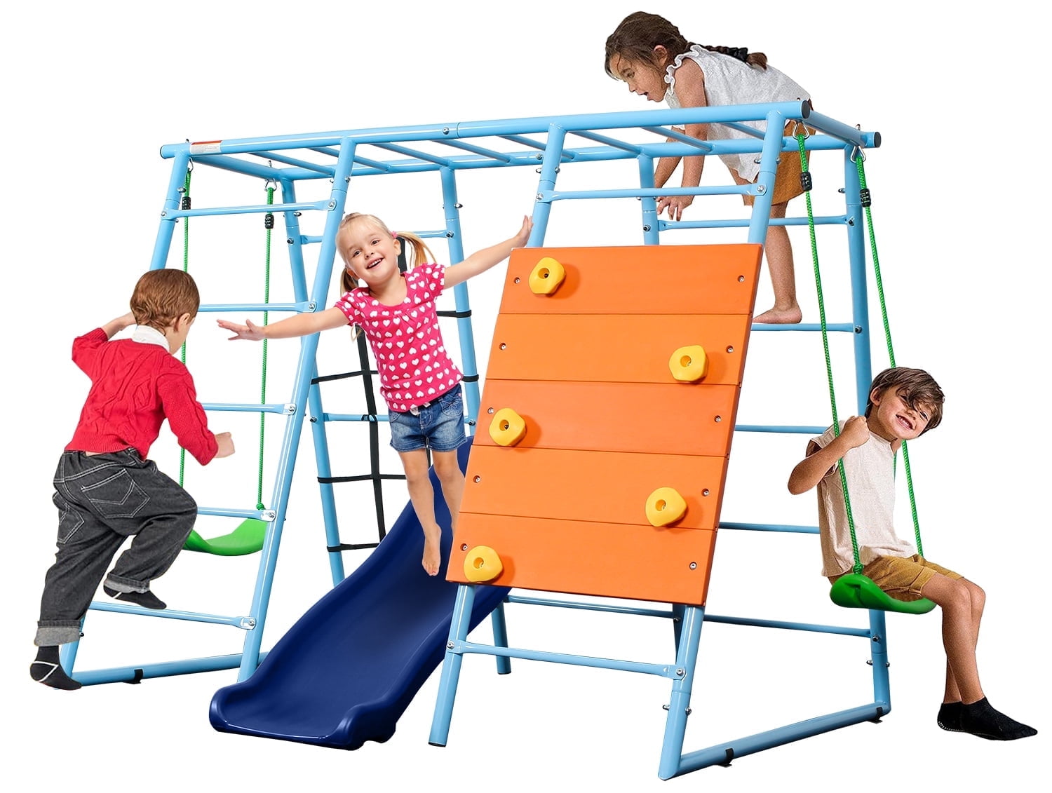 Foam Climbing Blocks PlayStar 4-Piece Climbing Bars Heavy-Duty