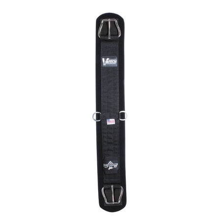 30 Inch Black Professional Choice Smx Ventech Western Horse Neoprene Cinch