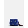 thumbnail image 1 of Scenario Women's Zip Pouch with Fringe Tassel, Navy Print, 1 of 5