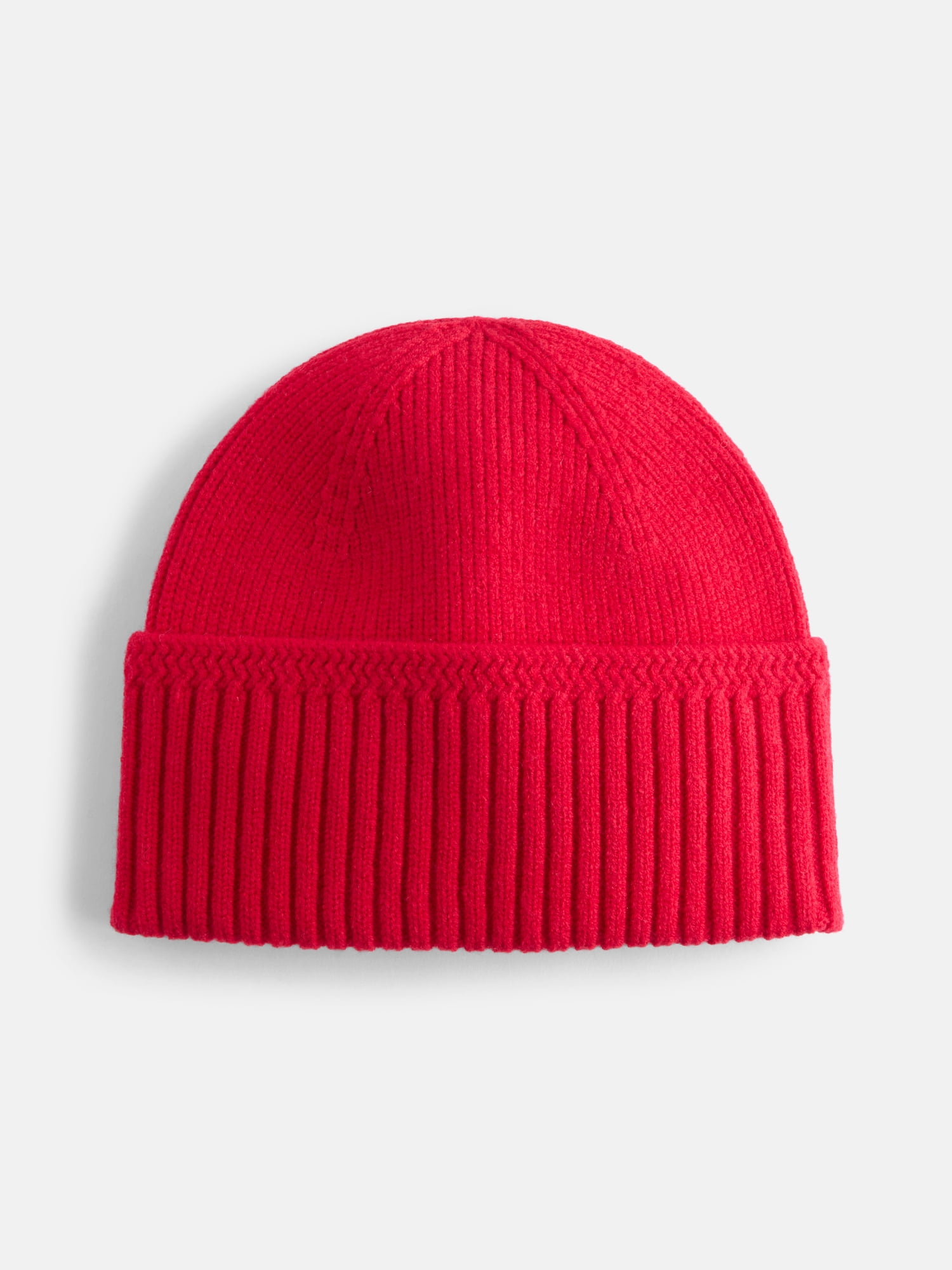 Scenario Women's Ribbed Beanie, Brilliant Red