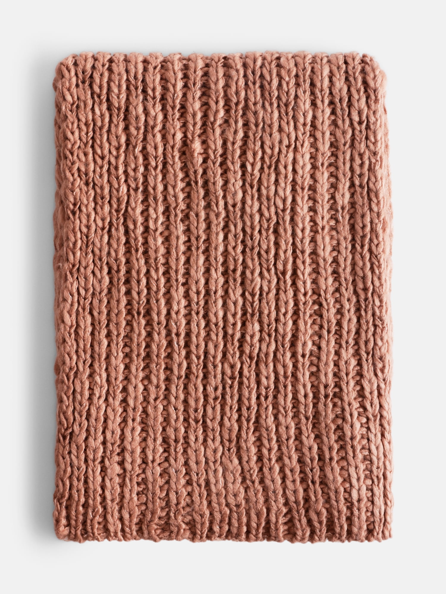 Scenario Women's Chunky Textured Scarf, Root Beer