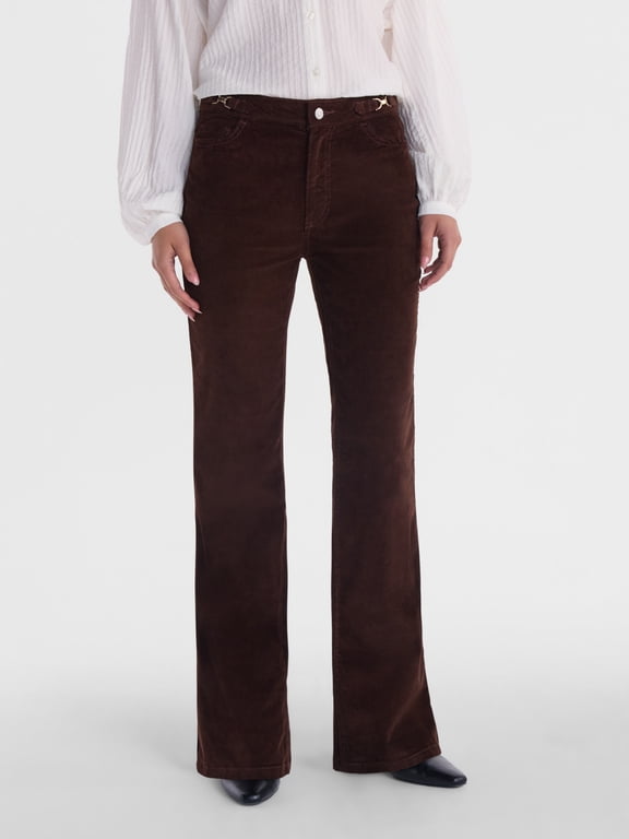 Women's Corduroy Flare Pants, Sizes XS-XXXL