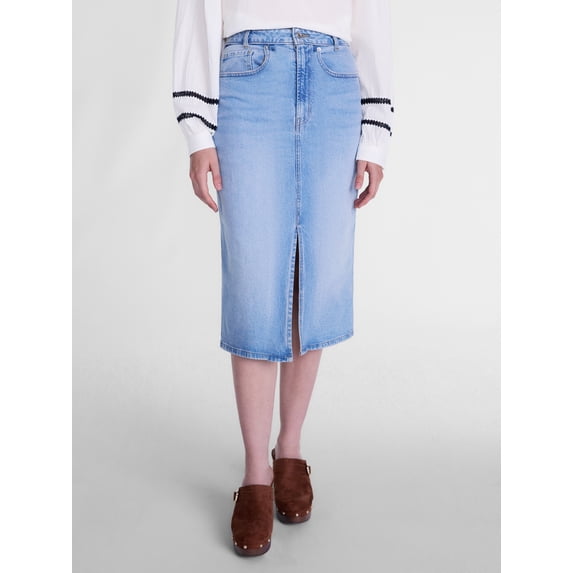 Scenario Women's Denim Skirt, Sizes 0-20