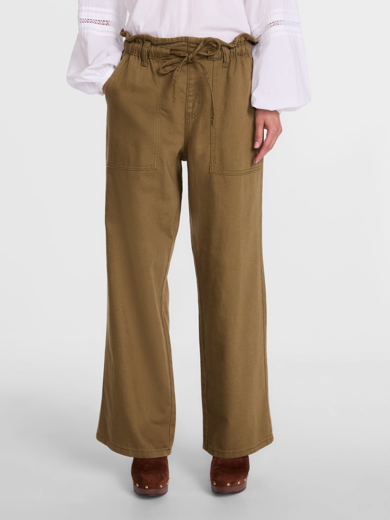 Scenario Women's Drapey Denim Jeans, Sizes XS-XXXL