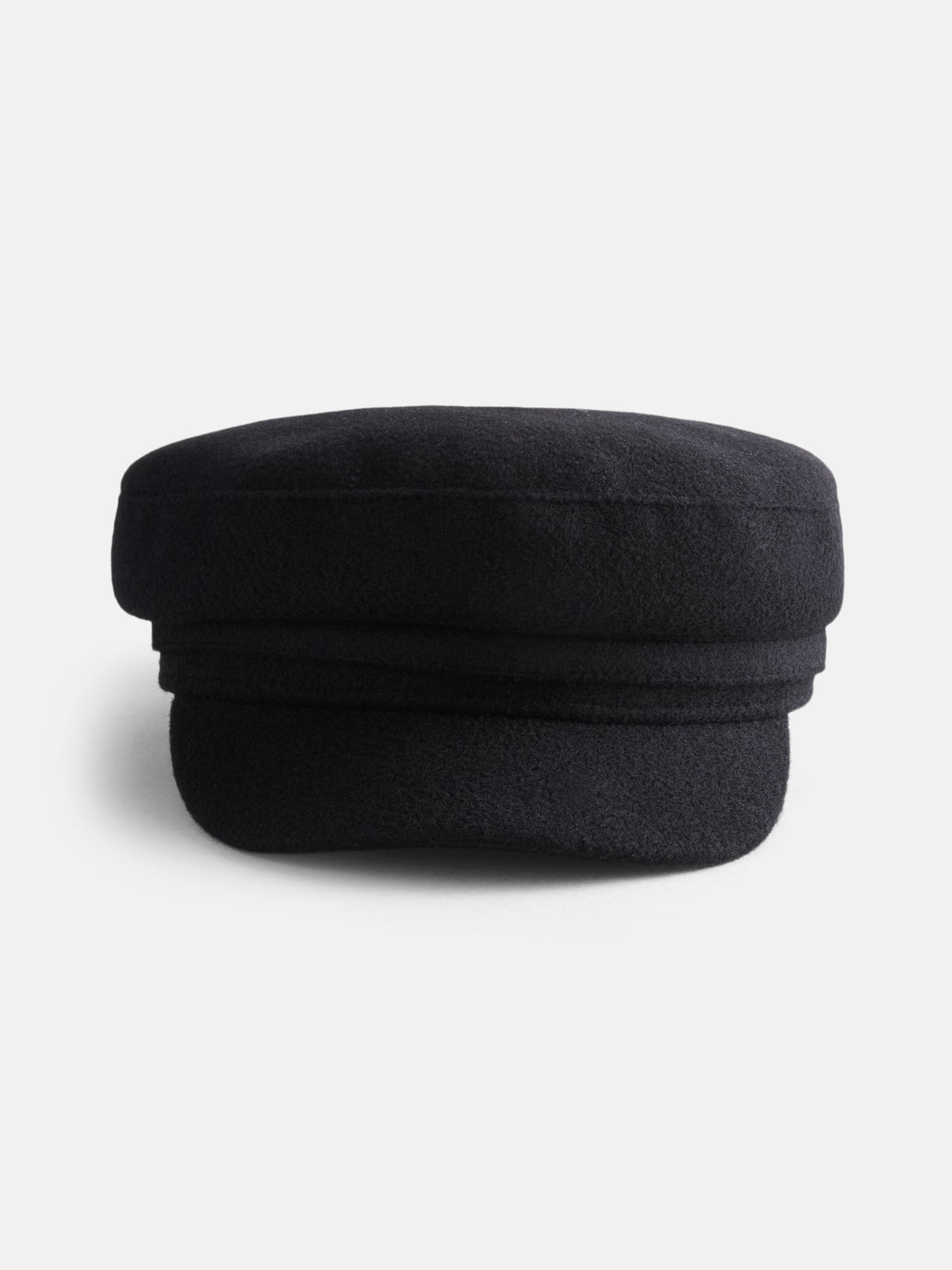 Scenario Women's Felt Captain Hat, Black