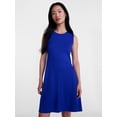 thumbnail image 1 of Scenario Women's and Women's Plus Fit and Flare Mini Dress, Sizes XS-4X, 1 of 6