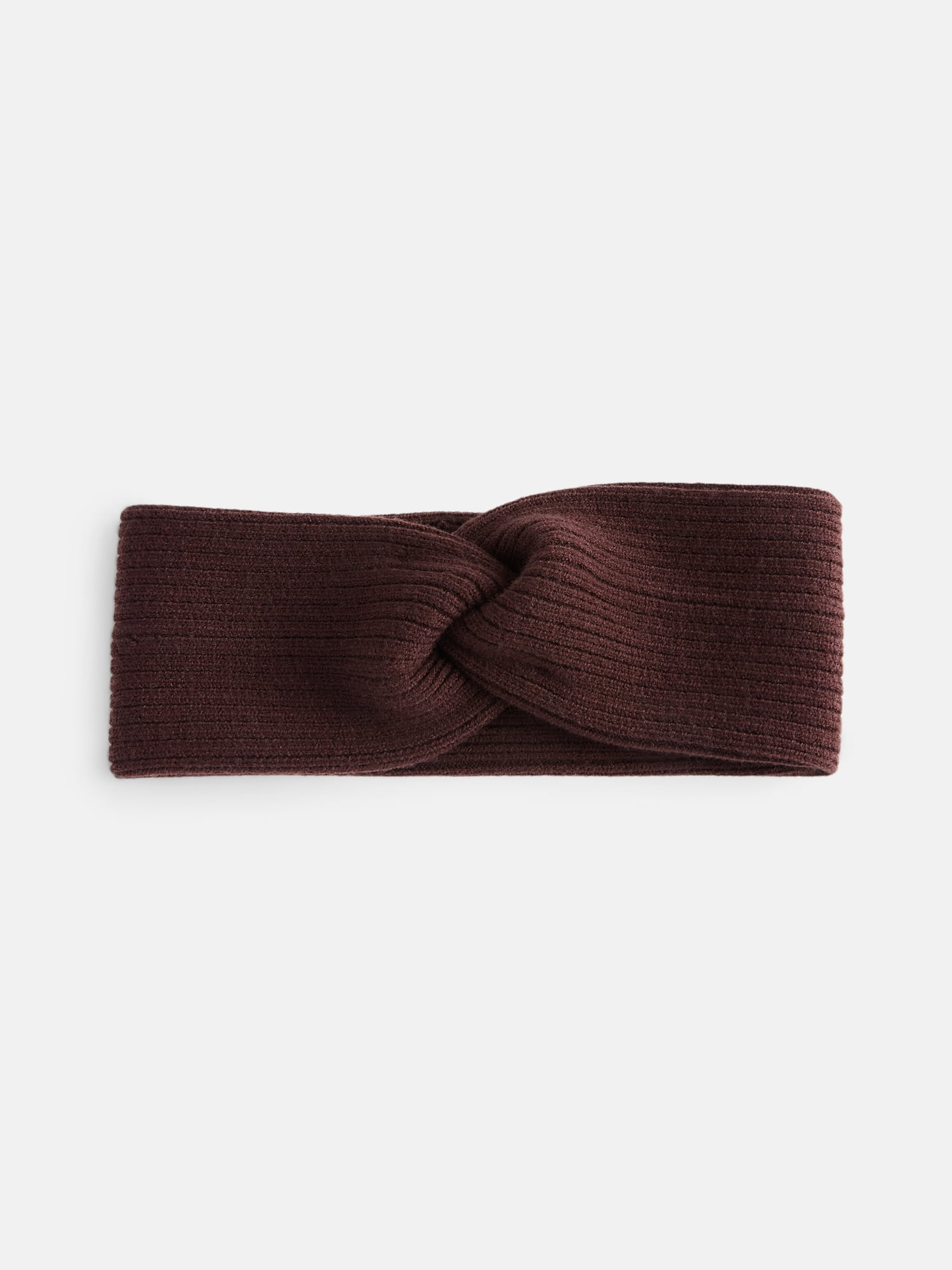 Scenario Women's Knit Twist Headwrap, Carob