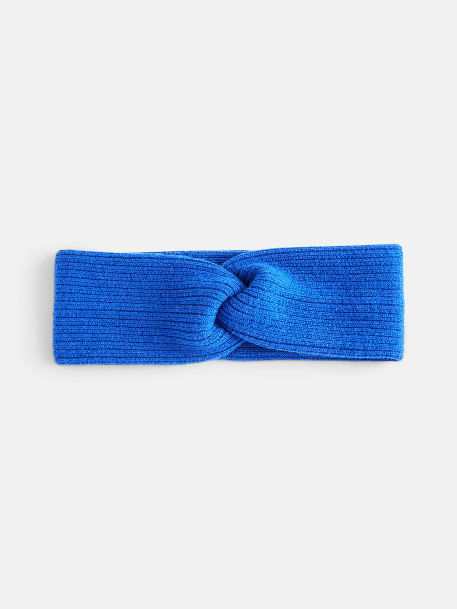 Scenario Women's Knit Twist Headwrap, Blue Fire