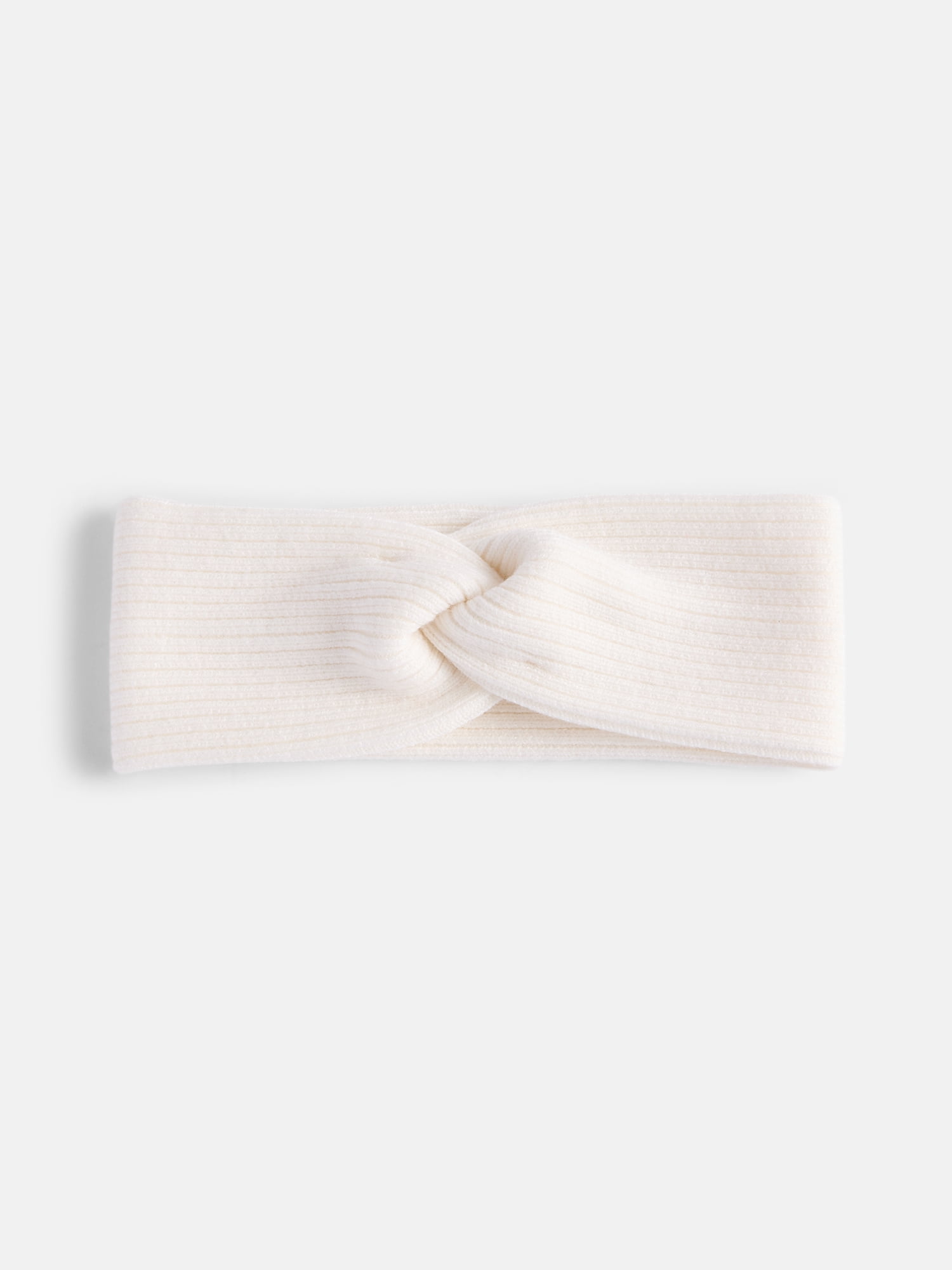 Scenario Women's Knit Twist Headwrap, Winter White