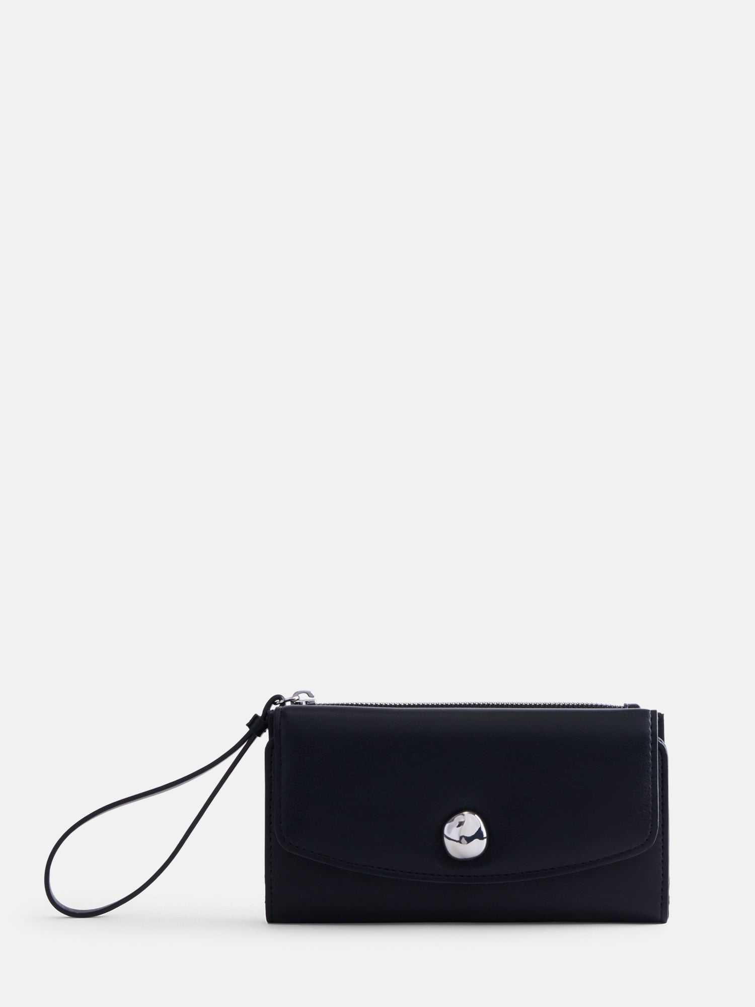 Scenario Women's Bulk Clutch Wallet, Black