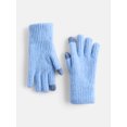 thumbnail image 1 of Scenario Women's Lined Gloves, Polished Blue, 1 of 4
