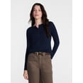 thumbnail image 1 of Scenario Women's Henley Shirt with Long Sleeves, Sizes XS-XXXL, 1 of 6