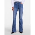 thumbnail image 1 of Scenario Women's Mid Rise Bootcut Jeans, Sizes 0-20, 0S-20S, 4L-14L, 1 of 7