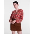 thumbnail image 1 of Scenario Women's Top with Poet Sleeves, Sizes XS-XXXL, 1 of 7