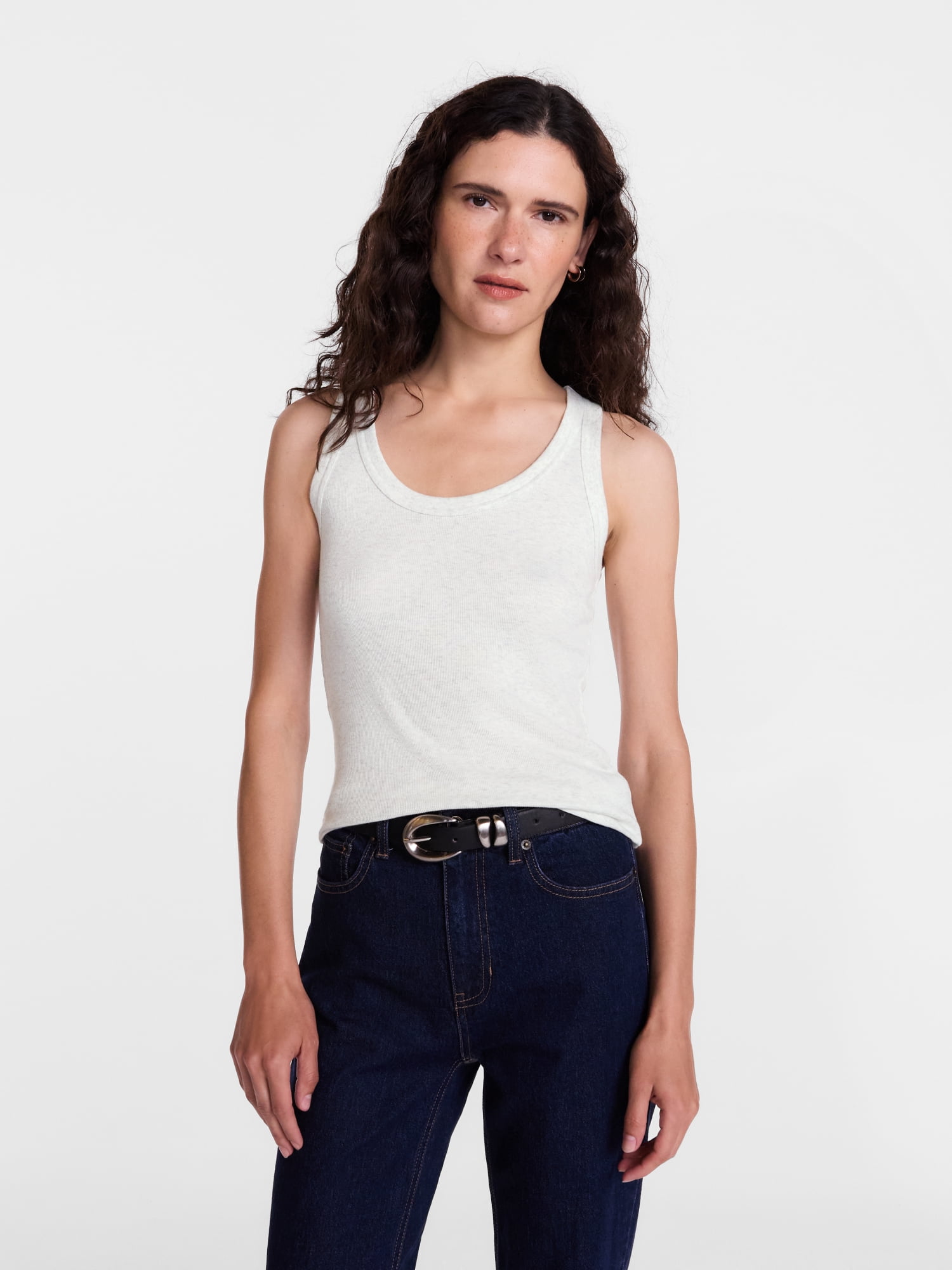 Scenario Women's Rib Tank Top, Sizes XS-XXXL