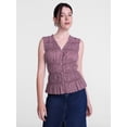 thumbnail image 1 of Scenario Women's Smocked Sleeveless Button Front Top, Sizes XS-XXXL, 1 of 5