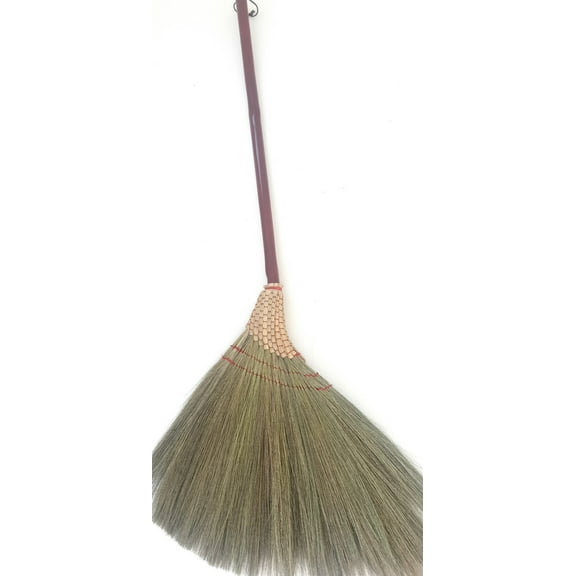 SN SKENNOVA Grass Broom with Telescopic Handle & Storage Bag, Extends to 40 Inch, 1 Count