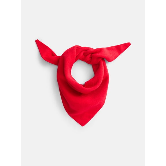 Scenario Women's Solid Knit Kite Scarf, Brilliant Red