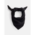 thumbnail image 1 of Scenario Women's Solid Knit Kite Scarf, Black Soot, 1 of 4