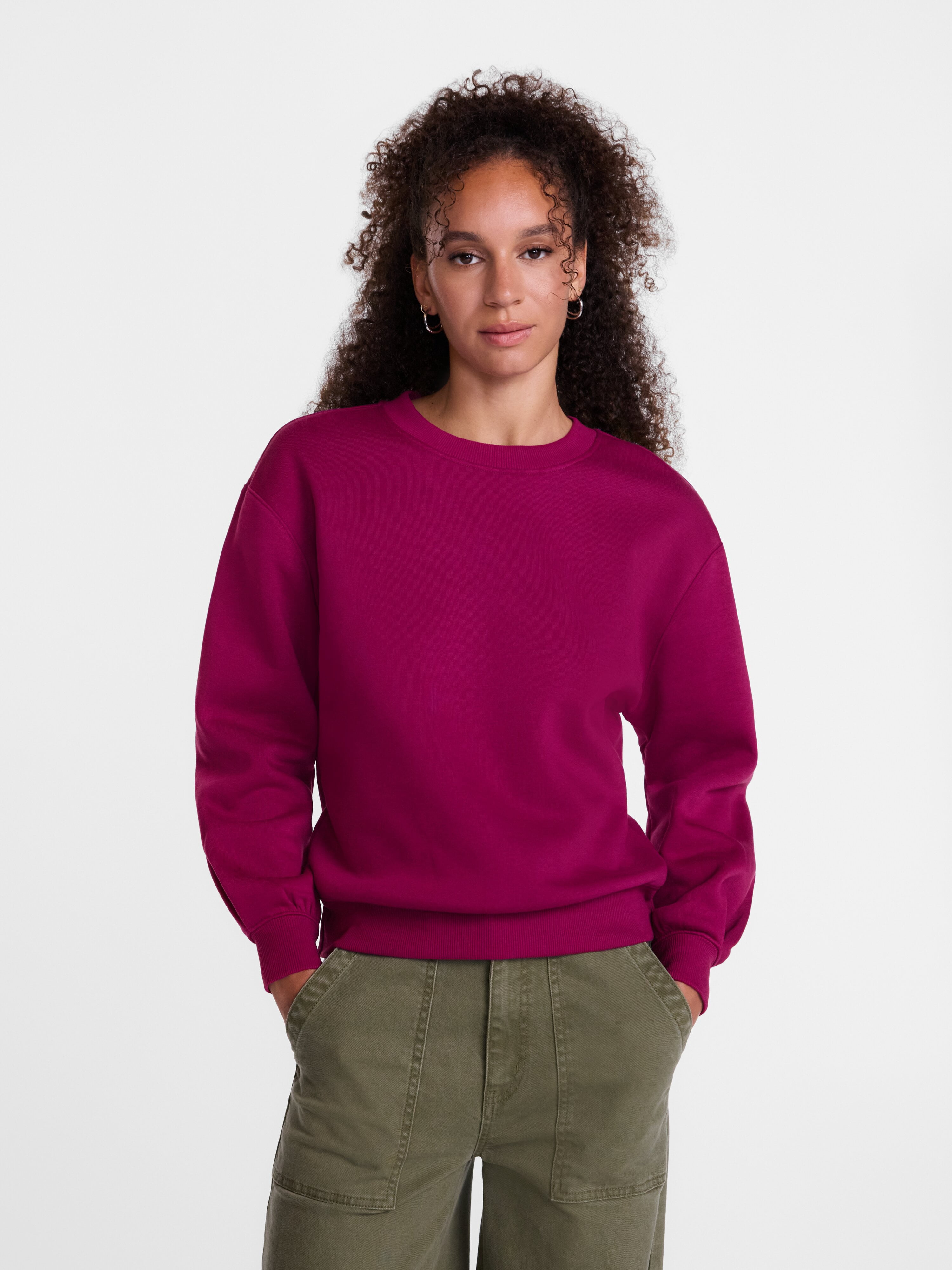 Scenario Women's and Women's Plus Crewneck Sweatshirt, Sizes XS-4X