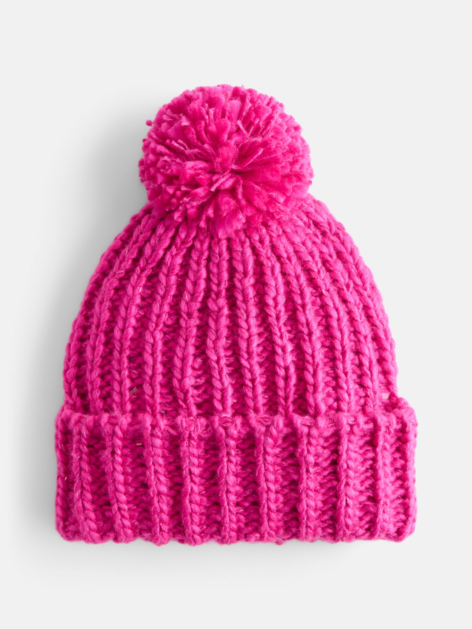 Scenario Women's Chunky Textured Beanie, One Size Fits Most, Jester Pink