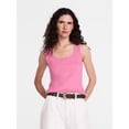 thumbnail image 1 of Scenario Women's Wide Ribbed Tank Top, Sizes XS-XXXL, 1 of 6