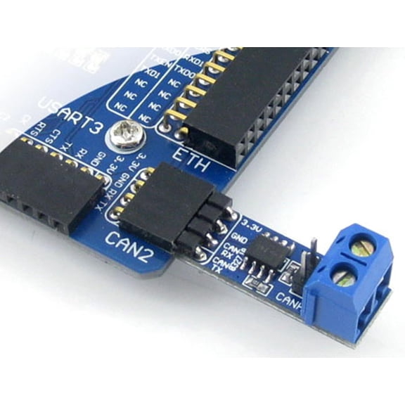 SN65HVD230 CAN Board Accessory Board 3.3V Onboard CAN Transceiver SN65HVD230 Compatible with PCA82C250 with ESD Protection. for Connecting Microcontrollers to The CAN Network