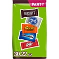 thumbnail image 1 of Hershey Assorted Chocolate Flavored Candy, Party Pack 30.22 oz, 1 of 9