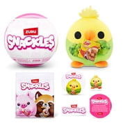 Snackles Licensed Series 3 5 inch Plush Mystery Capsule, Soft Stuffed Animal Toy by ZURU