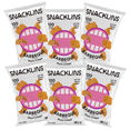 thumbnail image 1 of SNACKLINS Plant Based Crisps - Vegan Healthy Snacks - Gluten Free, Grain Free, Plant Based Crisps, 100% Kosher, Low Calorie - No Added Sugar, Crunchy, Puffed Snack - Barbeque - 3oz (6 Pack), 1 of 5