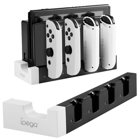 SNADYAH Usb Charging Dock Station for Joycon Nintendo Switch & OLED - Charges up to 4 Controllers, Charging Station Charger Stand