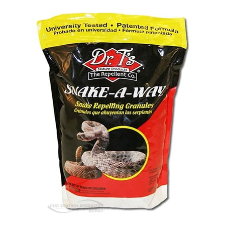 3-pack Worldwide Sourcing Snake Repellent Snake-A-Way - Outdoor Use, 4 lb Bag - 3 Pack — Residential Use, Standard Application
