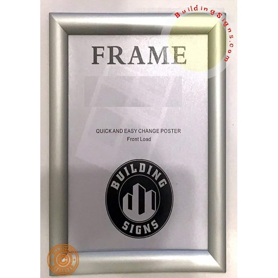 SNAP Frame 8.5x11 Silver (ref-2201)