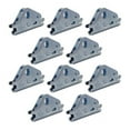 thumbnail image 1 of SNAP-LOC E-Track EA-Fitting Tie-Down with 1/2 Inch hole 10-Pack for Hook-Straps, Rope, Cable, Pickups, Trucks, Trailers, Logistics, 1 of 5